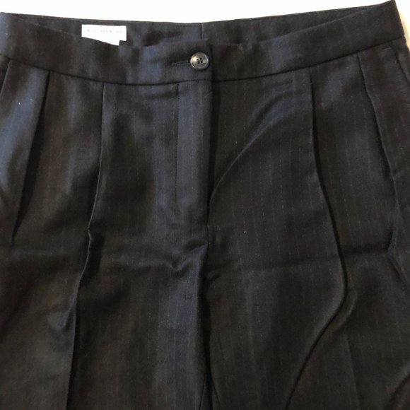 Dries van Noten Women's wool pants, charcoal/pinstripe, EU 40/Size US 8 - Picture 4 of 10